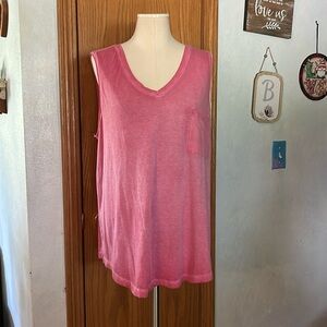 Time & Tru Pink Tank Top - Women’s Size 2X